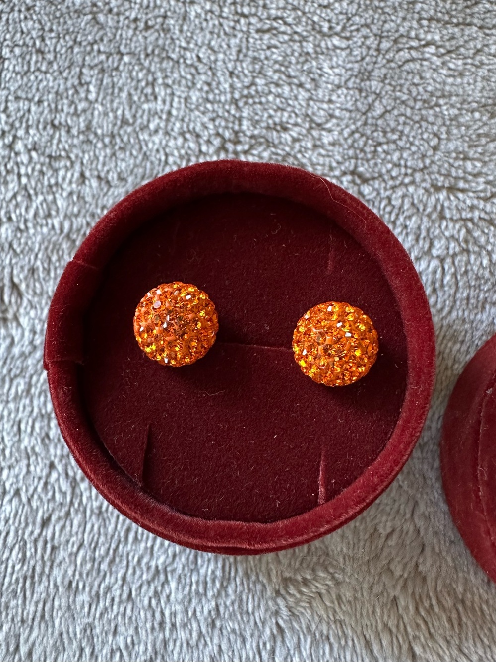 Hillberg & Berk Every Child Matters 10 mm Sparkle Ball Earrings
